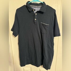 Tahari men’s large polo shirt blue